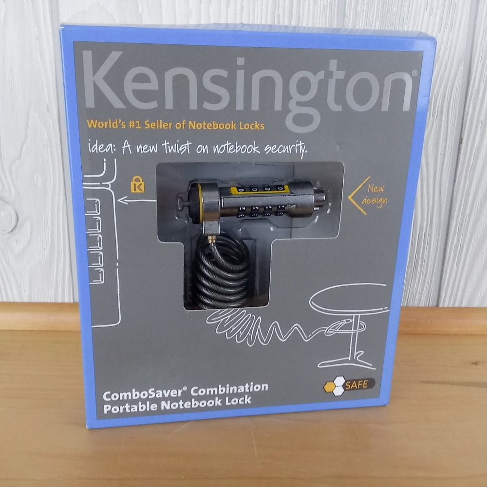 🆕Kensington ComboSaver Combination Portable Notebook Laptop Lock New In Box